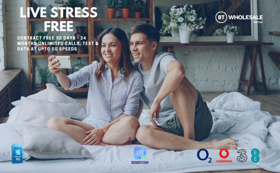 Stay connected with BizBootstrap SIM-only plans